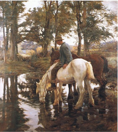 O local de bebida (cor litho) de Stanhope Alexander Forbes