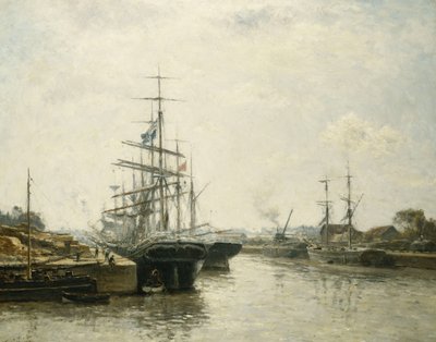 O Bassin de Caen, 1887 de Stanislas Victor Edouard Lepine