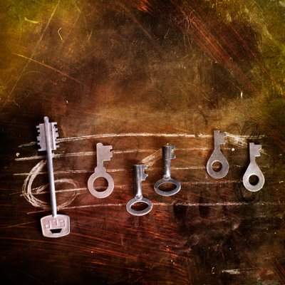 Teclas musicais vintage de Stanislav Aristov