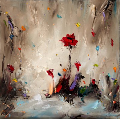 Flores abstratas vibrantes de Stanislav Lazarov
