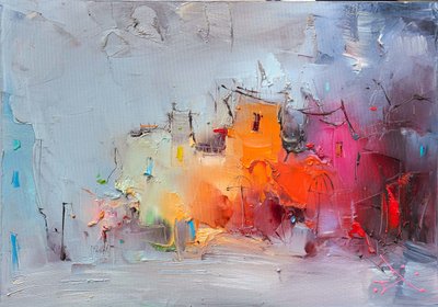 Tons vibrantes da paisagem urbana de Stanislav Lazarov