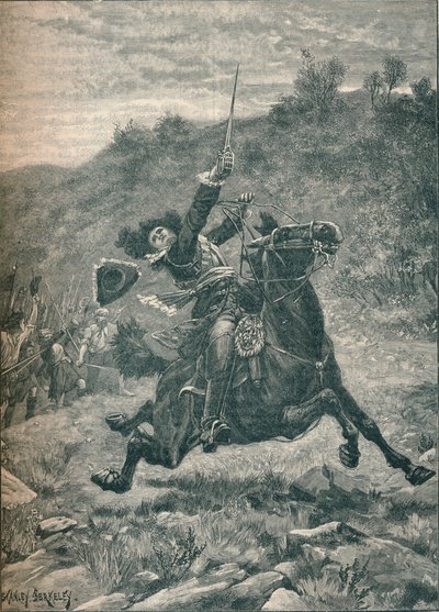 Última acusação do visconde Dundee na batalha de Killiecrankie, Escócia, 1689 1905 de Stanley Berkeley
