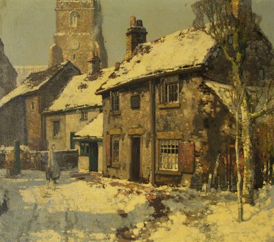 Rua da Aldeia, inverno de Stanley Lloyd