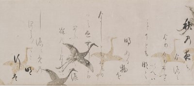 Antologia Imperial, Kokinshu, período Momoyama, início de 1600. de Sôtatsu