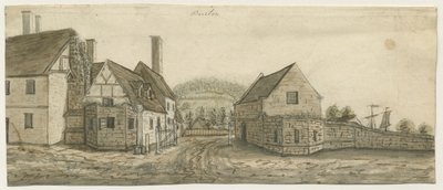 Abadia de Burton-upon-Trent: pintura em aquarela, nd [c 1795] de Stebbing Shaw