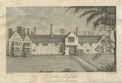 Drayton Bassett - &39;Drayton Manor&39;: gravura, nd [c 1791] (impressão) de Stebbing Shaw