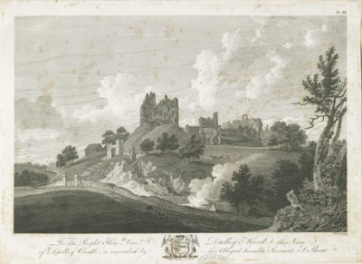 Dudley Castle: engraving, nd [1762-1802] (imprimir) de Stebbing Shaw