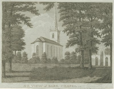 Capela do Grande Barr: gravura, nd [1762-1802] de Stebbing Shaw