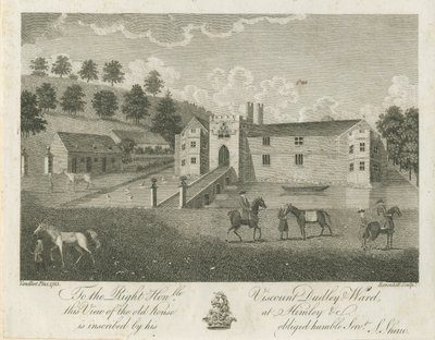 Himley Hall: gravura de Stebbing Shaw