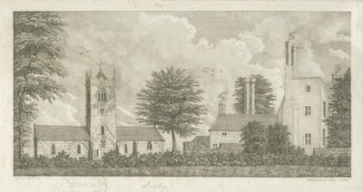 Igreja Lapley: gravura de Stebbing Shaw