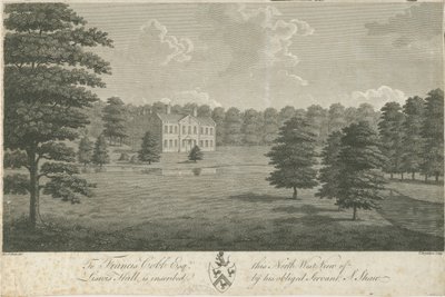 Lysways Hall: gravura, nd [1762-1802] (impressão) de Stebbing Shaw
