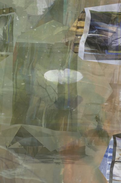 Paisagem abstrata em camadas de Stefan Fransson