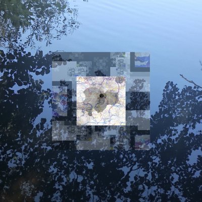 Sobreposição de mapa refletido de Stefan Fransson