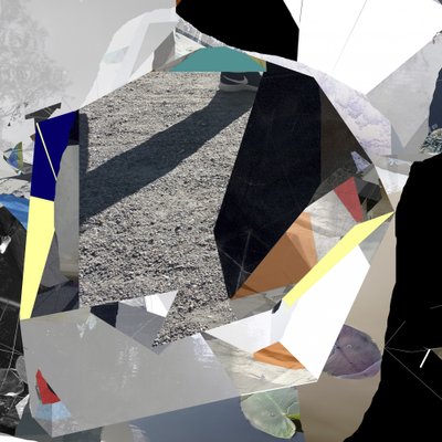 Colagem abstrata urbana de Stefan Fransson