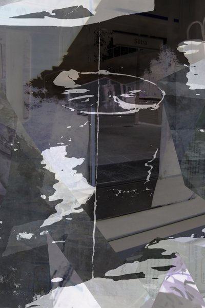 Reflexão urbana abstrata de Stefan Fransson