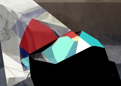 Composição geométrica vibrante de Stefan Fransson