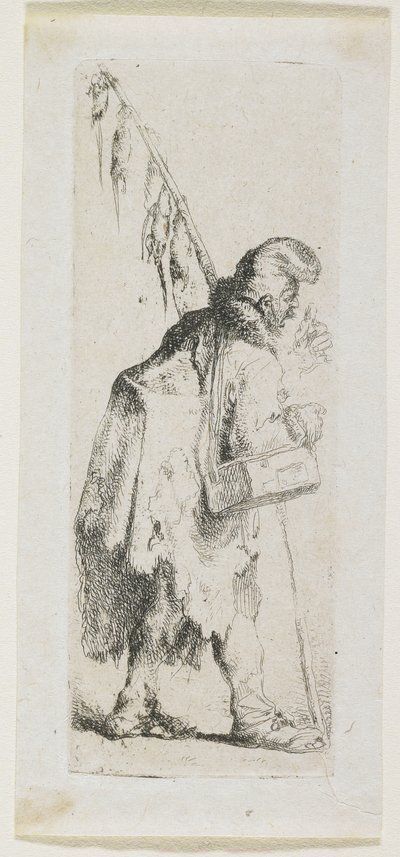 O vendedor de veneno de ratos de Stefan Juliusz Norblin de la Gourdaine