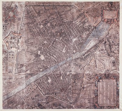 Mapa de Florença de Stefano Buonsignori