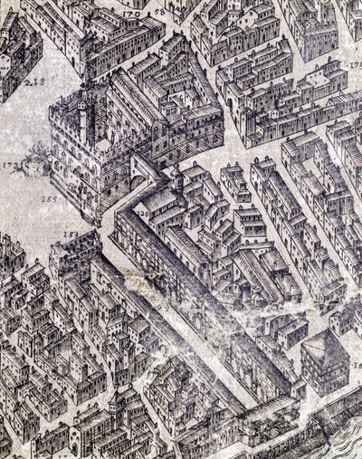 Mapa de Florença de Stefano Buonsignori