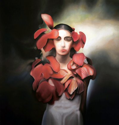 Mulher floral sonhadora de Stefano Mazzolini