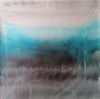 Abstrato azul enevoado de Stefano Mazzolini
