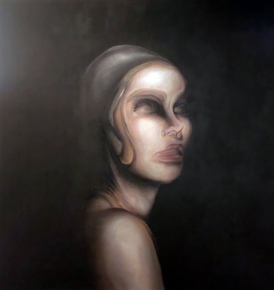 Retrato surrealista de mulher de Stefano Mazzolini