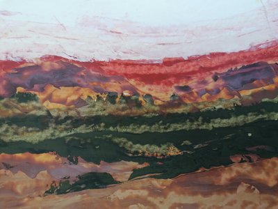 Vibrantes camadas de terra de Stefano Mazzolini
