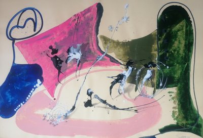 Vibrantes formas abstractas fluidas de Stefano Mazzolini
