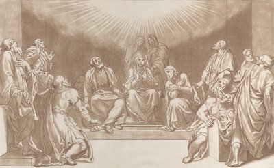 Descida do Espírito Santo, 1760-90. de Stefano Mulinari