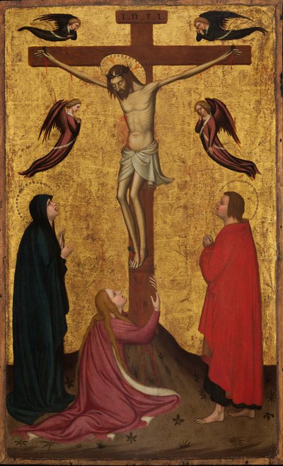 A Crucificação, c. 1400. de Stefano da Verona
