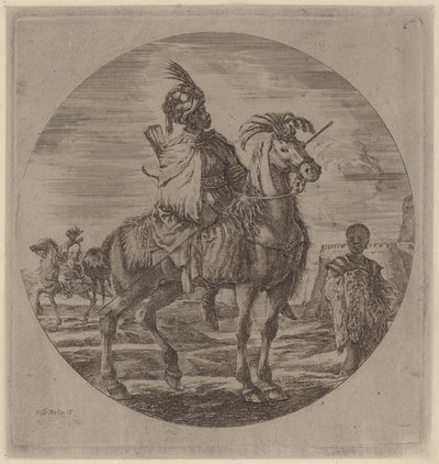 Um Cavaleiro Negro de Stefano della Bella