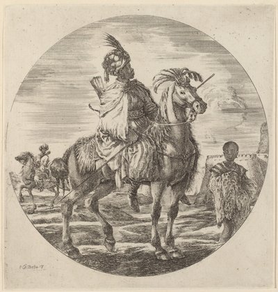 Um Cavaleiro Negro de Stefano della Bella
