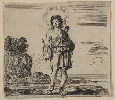 Apollo, de Game of Mythology Game of Mythology, 1644. de Stefano della Bella