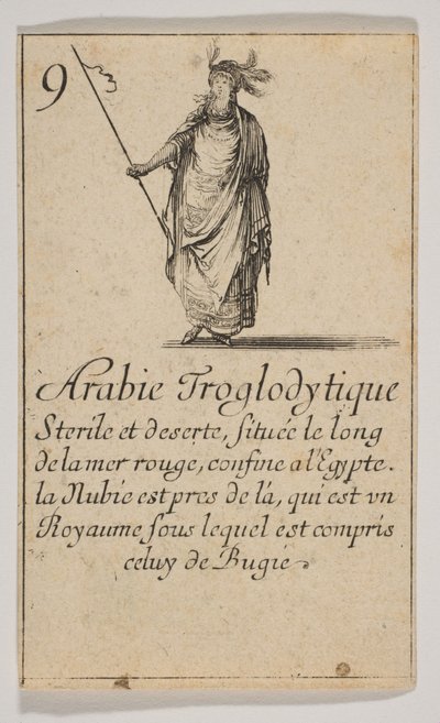 Cave Arabia, 1644. de Stefano della Bella