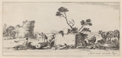 paisagem de Stefano della Bella