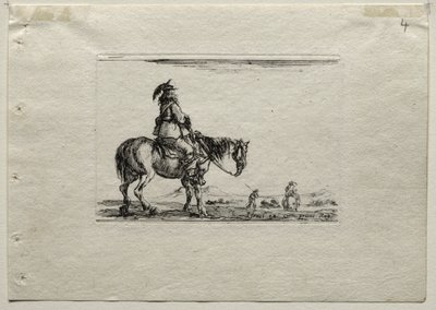 Caprichos: Cavalheiro Montado de Stefano della Bella
