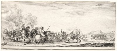 Cavalaria Skirmish. de Stefano della Bella