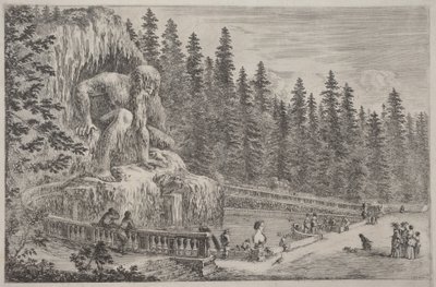 Estátua colossal dos Apeninos de Stefano della Bella