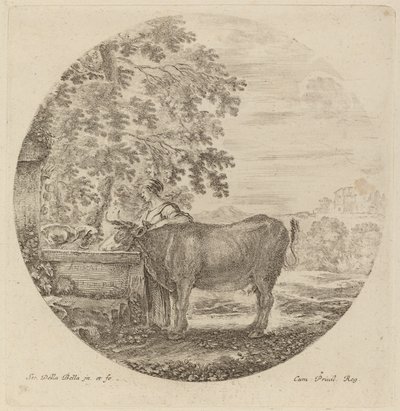 paisagem de Stefano della Bella