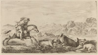 paisagem de Stefano della Bella