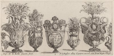 Vasos Fantásticos de Stefano della Bella