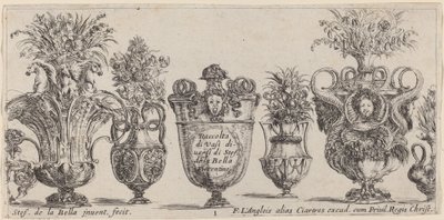 Vasos Fantásticos de Stefano della Bella