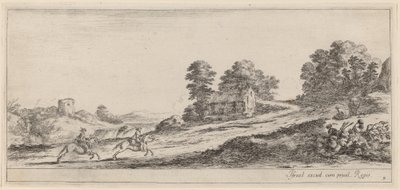 paisagem de Stefano della Bella