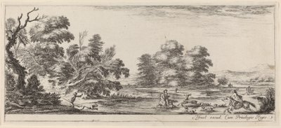 paisagem de Stefano della Bella