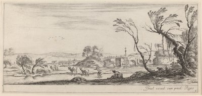 paisagem de Stefano della Bella