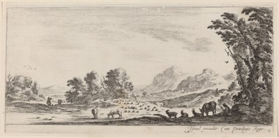 paisagem de Stefano della Bella