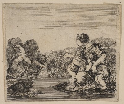 Latona, de Game of Mythology Game of Mythology, 1644. de Stefano della Bella