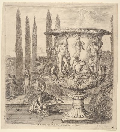 Le vase de Medicis de Stefano della Bella