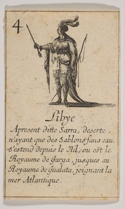 Líbia, 1644. de Stefano della Bella