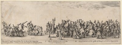 Mestre do Estábulo de Sua Excelência e Vinte Servidores, 1633. de Stefano della Bella